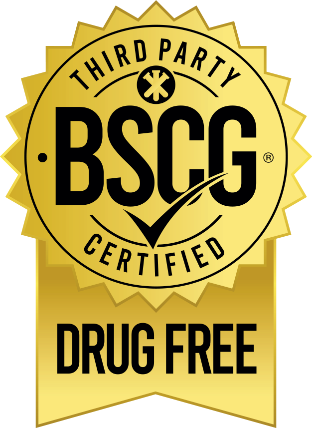 BSCG Drug Free BSCG Certified Drug Free