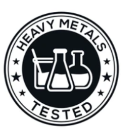 Heavy Metal Tested Heavy Metal Tested